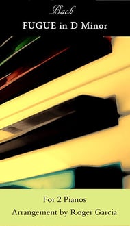 Fugue In D Minor piano sheet music cover Thumbnail